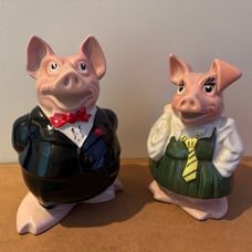 Vintage Wade Piggy Banks (set of 2)