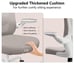 Ergonomic Office Chair,Lumbar Chair with Flip-up Arms and Adjustable Height-gray