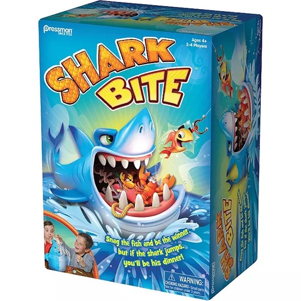 Pressman Shark Bite Game, Age: 4+