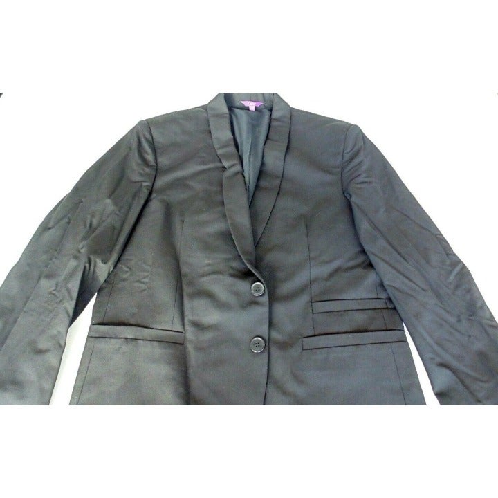 Top Hat 2 Piece Black Suit Uniform Blazer Size 43R Pants Waist 34 Inseam 31.5