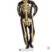 Tipsy Elves Men's Gold Skeleton Halloween Costume