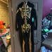 Tipsy Elves Men's Gold Skeleton Halloween Costume