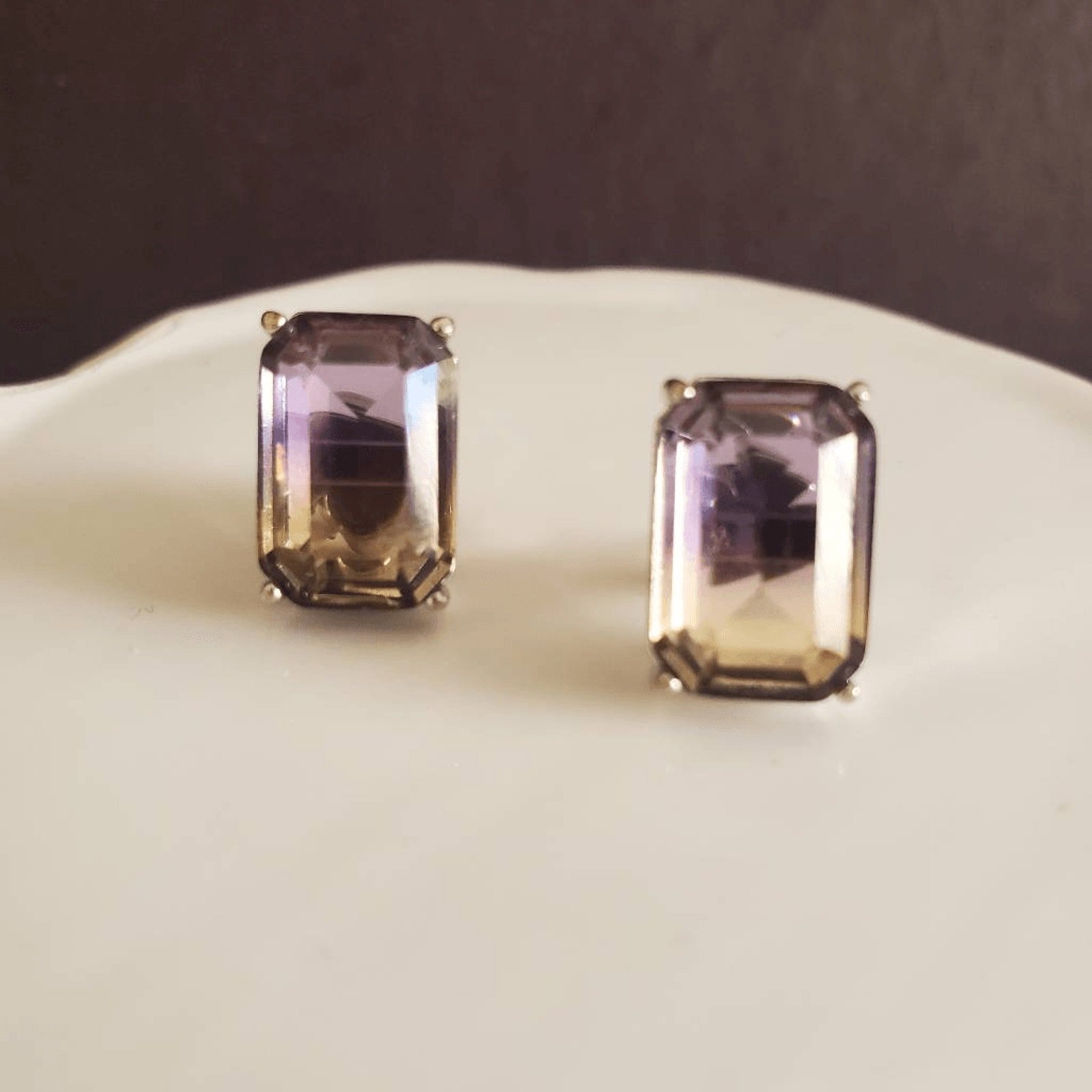 Kate Spade Geo Gems Ombre Stud Earrings