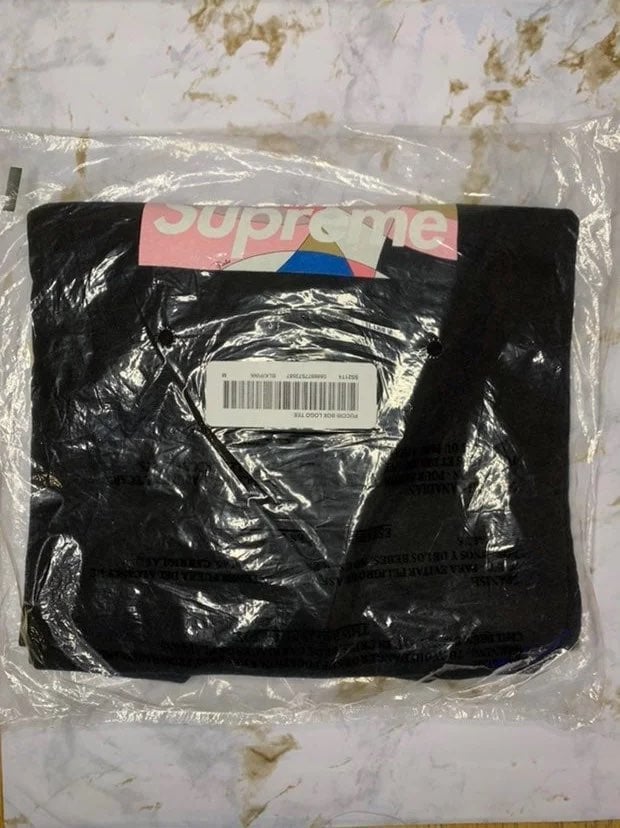 Supreme x Emilio Pucci Box Logo tee.
