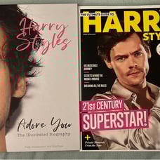 Harry Styles Book and Magazine lot of 2