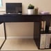 Black Desk with drawers and shelves