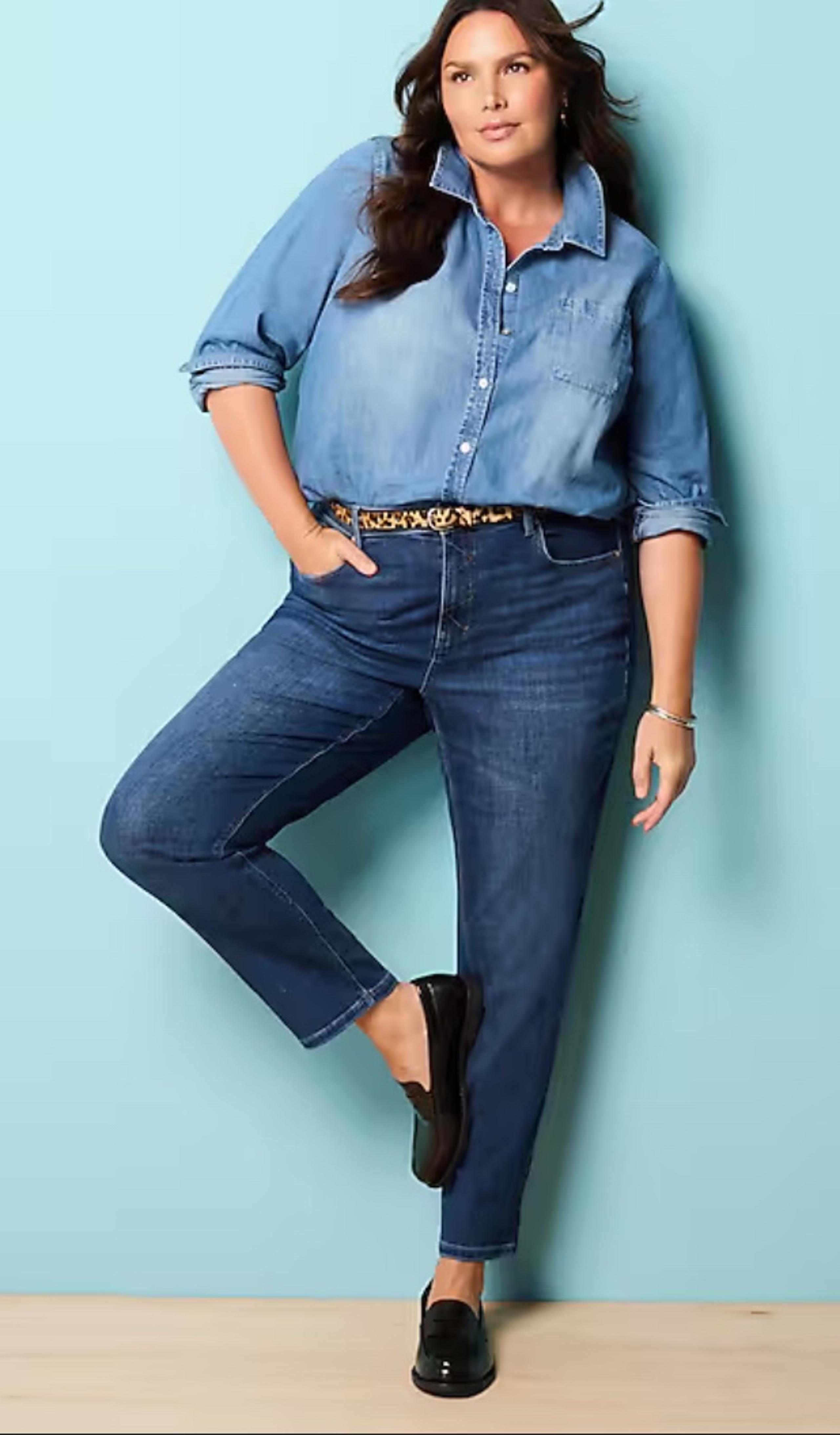NEW/NWT: High Rise Straight Leg Jeans - J. Jill