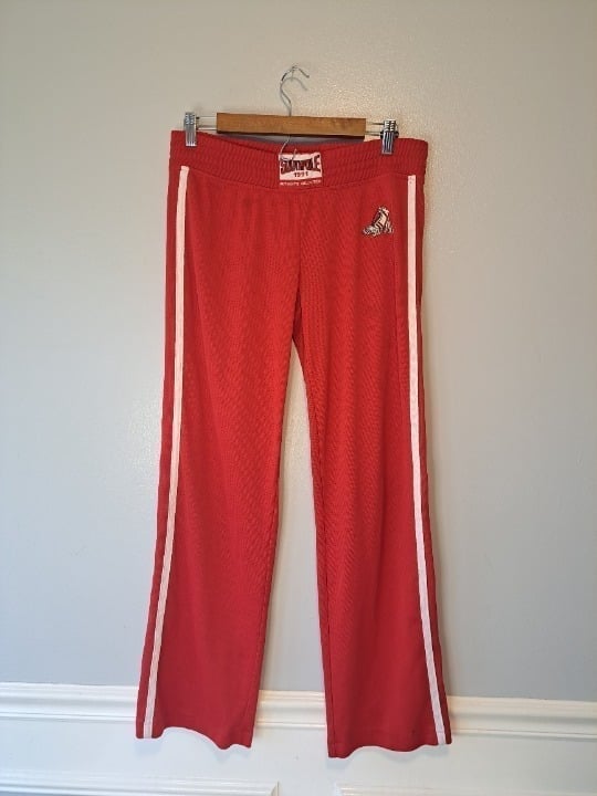Vintage Southpole 1991 Authentic Collection Medium Red Pants Retro 90s Classic I