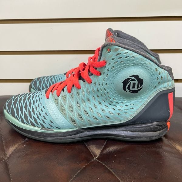 Adidas Derrick D Rose 3.5 Pop Art Men's Sz 11 Basketball G66477 Blue Gray Adidas Derrick D Rose 3.5 Pop Art Men's Sz 11 Basketball G66477 Blue Gray