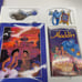 Disney Rare Aladdin Videocassette Activity Kit VHS Genie Bubble Lamp set. New