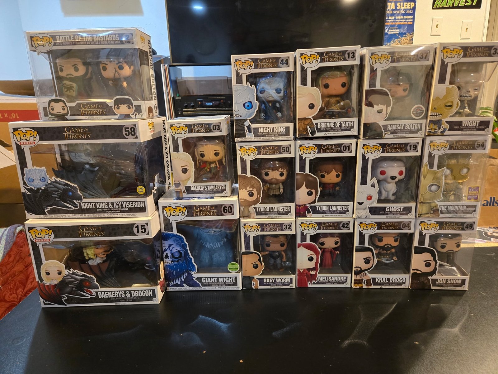 Game of Thrones Funko Pop Collection