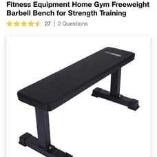 Exercise Bench - Brand New!