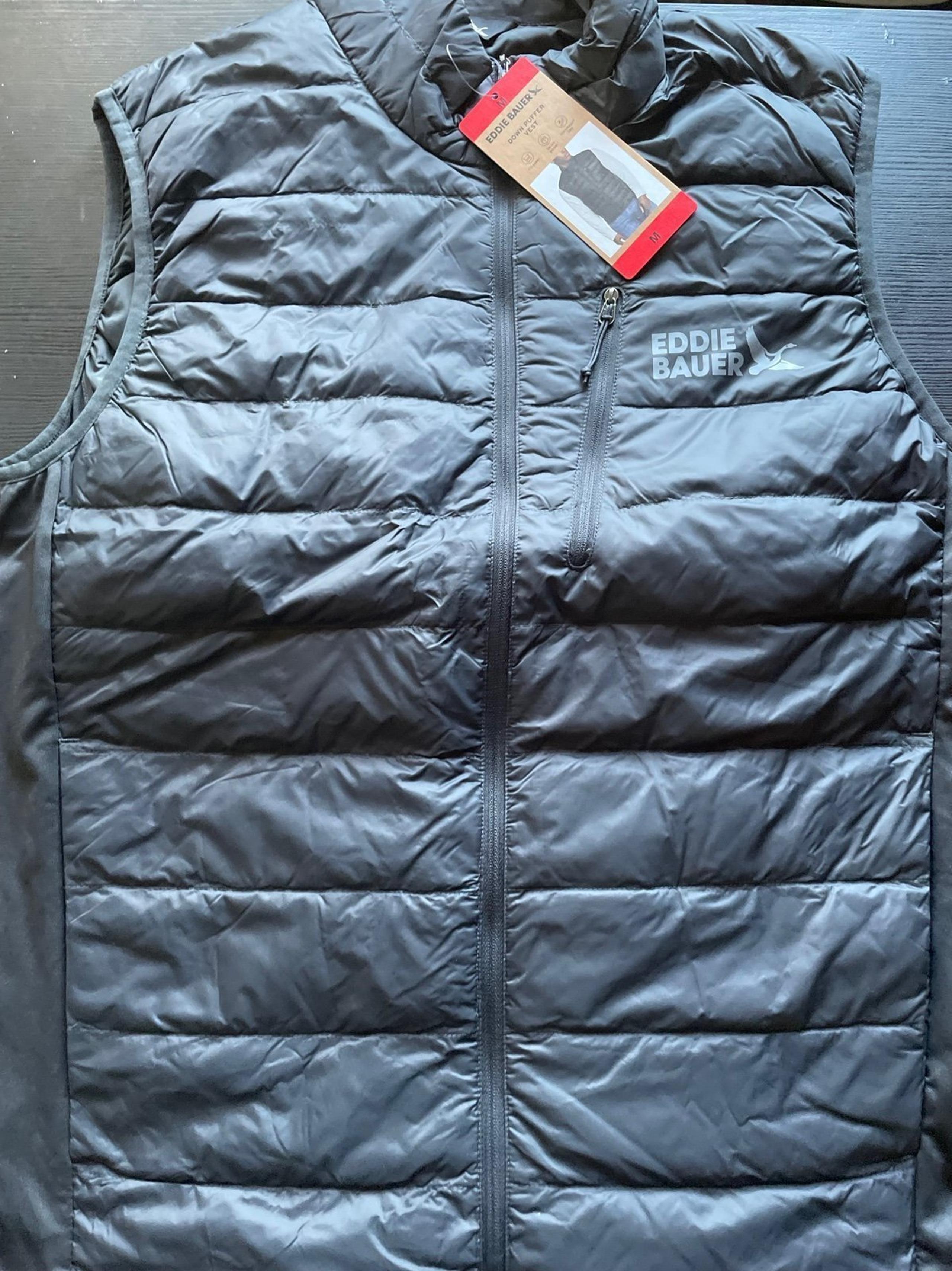 Eddie Bauer Puffer 550 Down Vest Mens medium