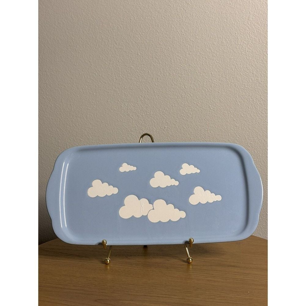 RARE Waechtersbach CLOUD blue Sm Platter