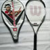 Wilson Grand Slam Titanium Tennis Racket Raquet 4 1/4 Grip w/Case