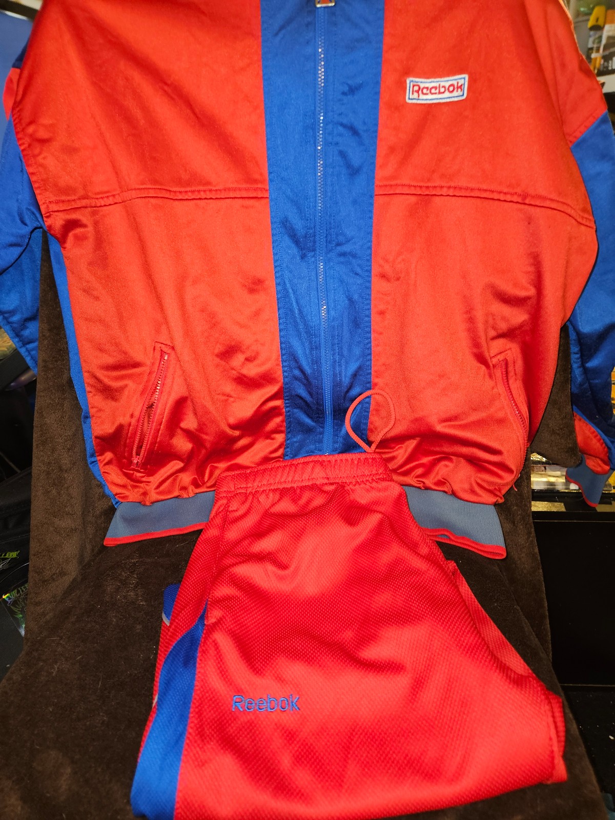 Vintage Reebok Tracksuit Mens Large