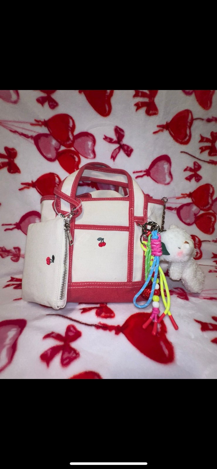 Madden Girl Cherry Mini Tote