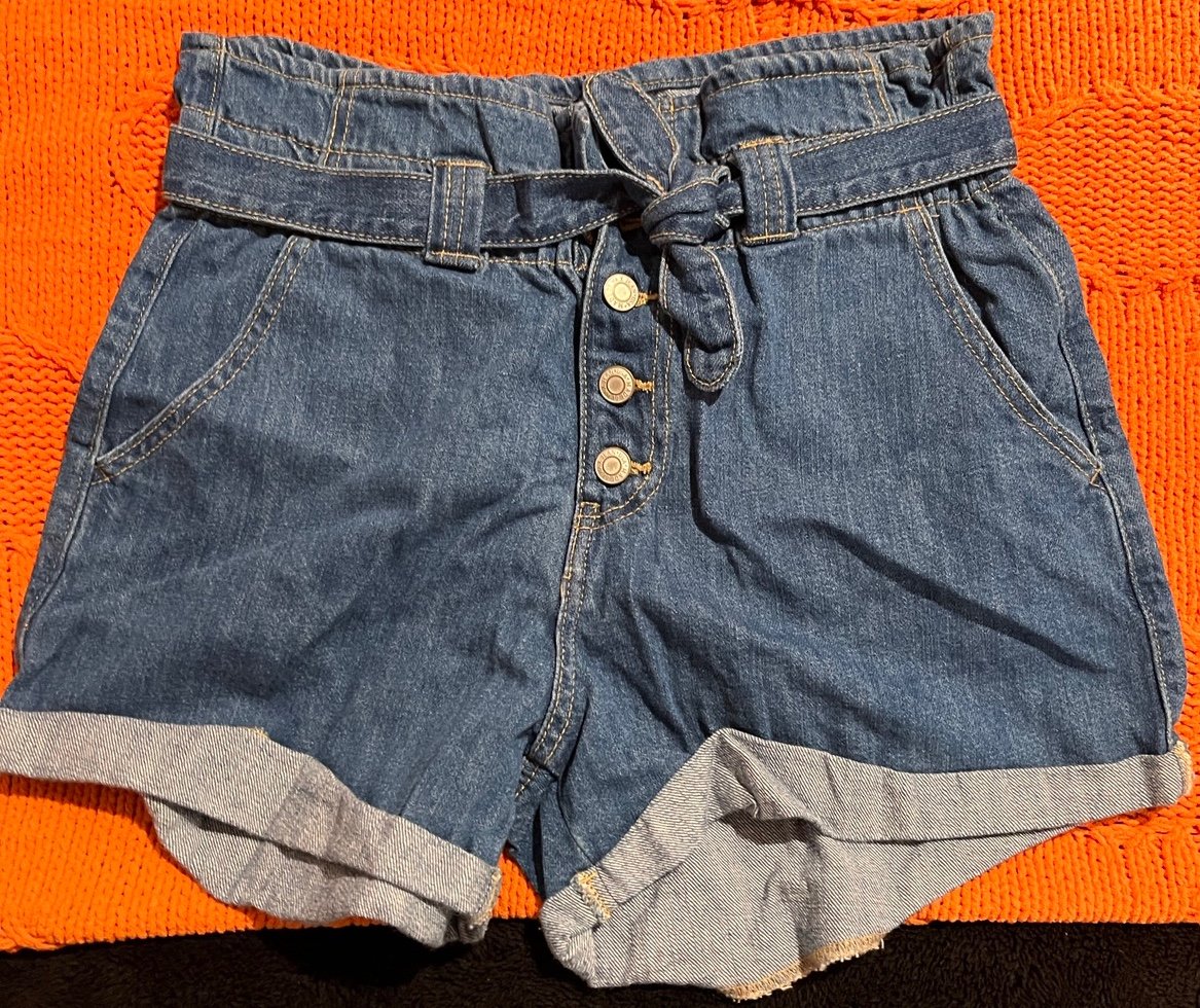 Wax denim shop shorts