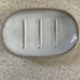 Hearth & Hand Reactive Glaze Stoneware Bathroom Canisters & Soap Dish .
