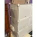 HOMIDEC Shoe Rack 6 Tier Shoe Storage Cabinet 24 Pair Plastic Shoe Shelves