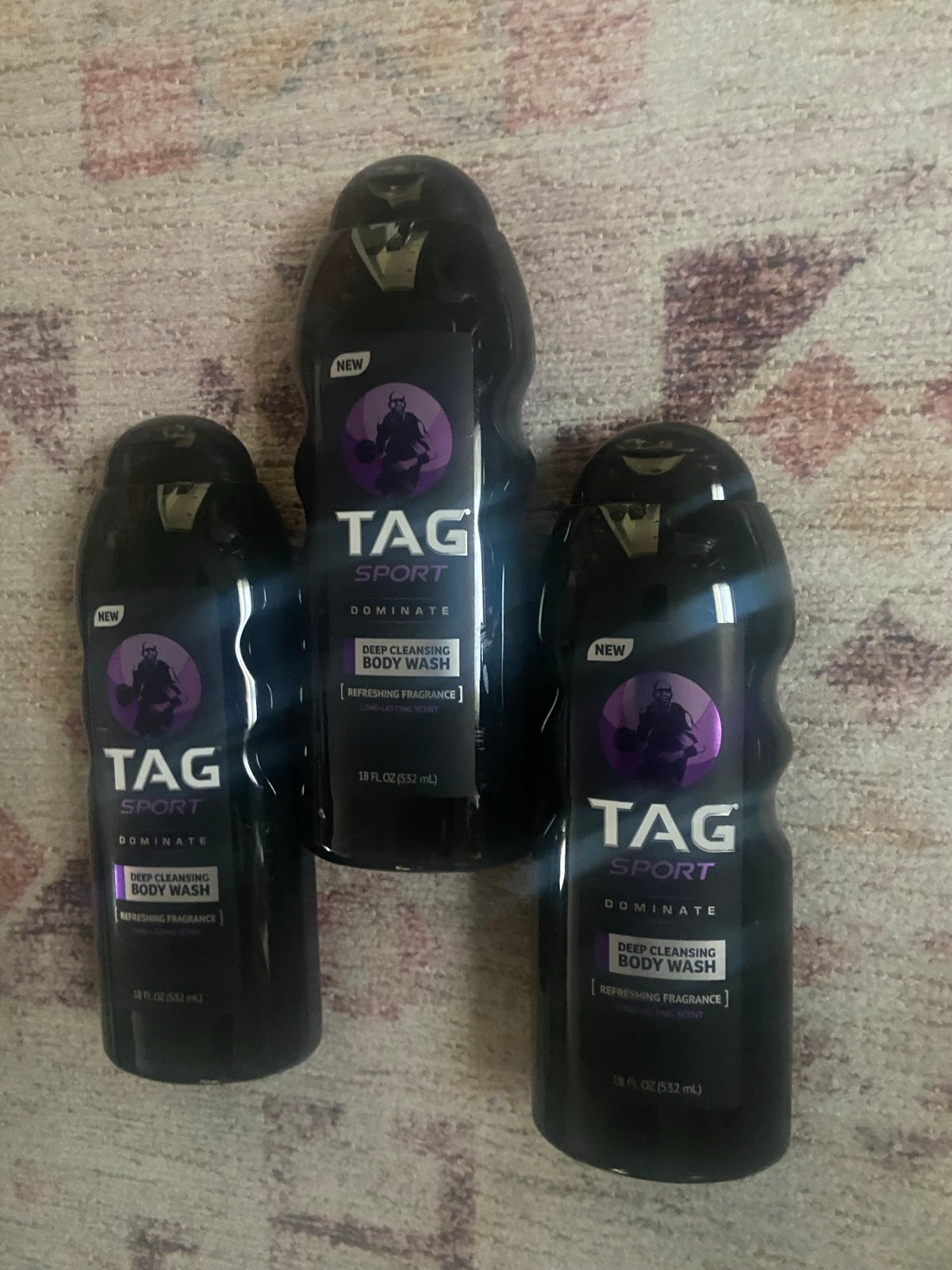 Tag Sport Deep Cleansing Body Wash 18 oz (3 pk)