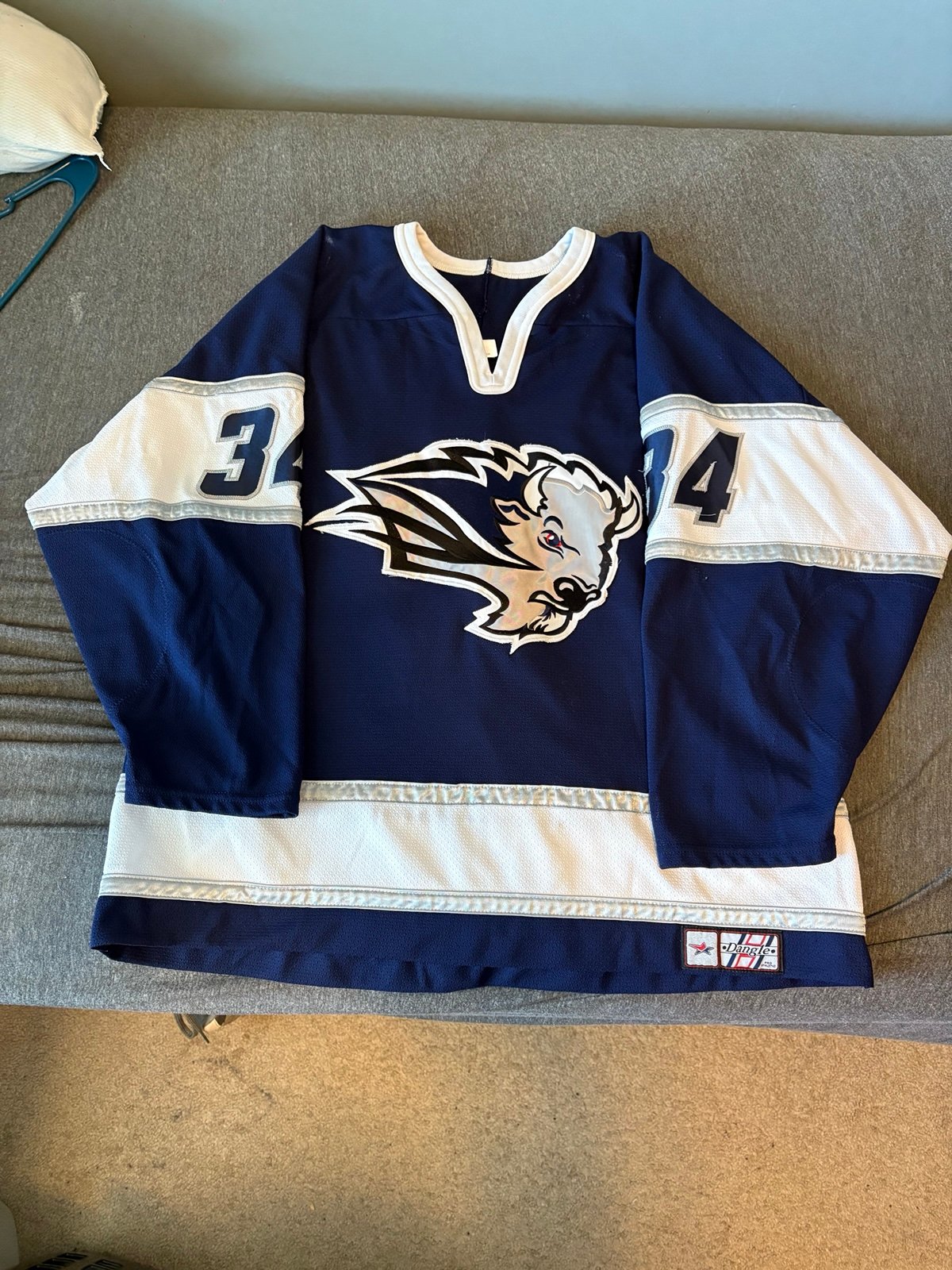 Minor League hockey jersey Large