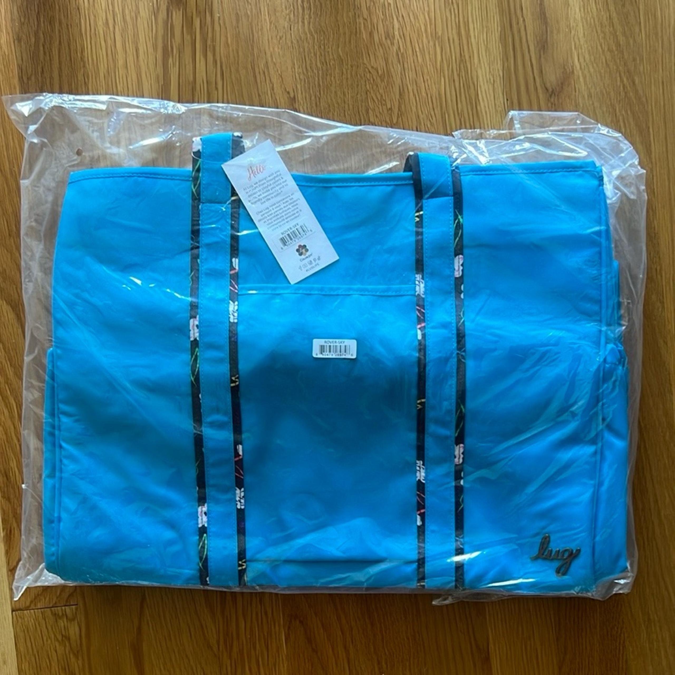 NWT Lug Rover X-Large Carry-All Tote in Sky