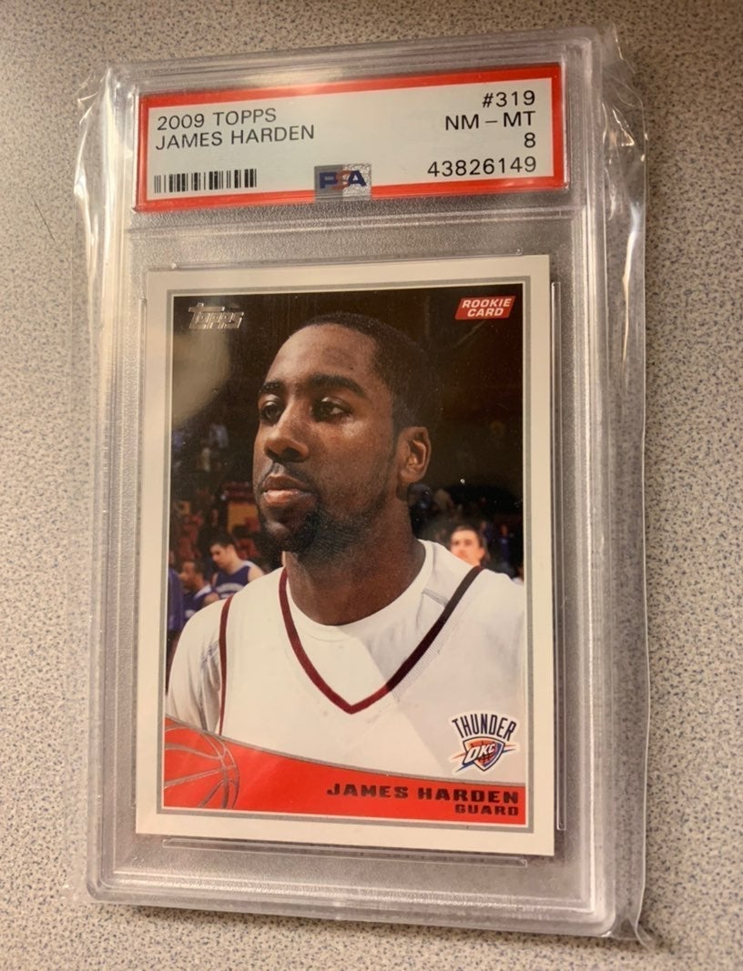 James Harden Topps Rookie PSA 8