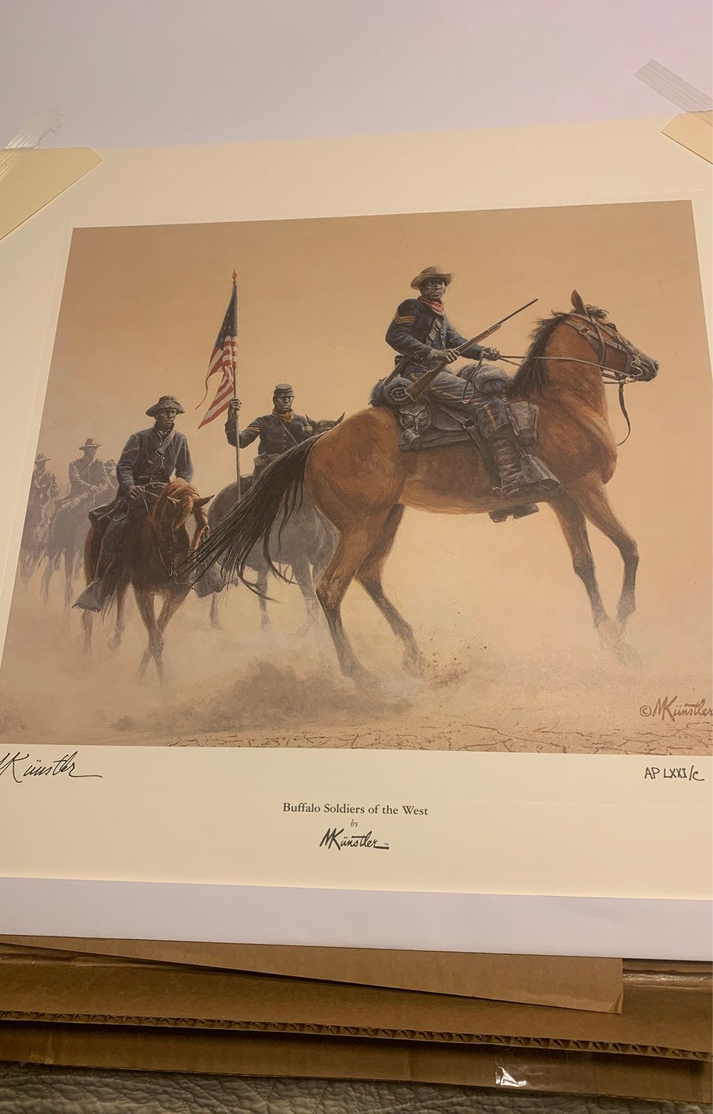 Collecters Buffalo Soldiers Print