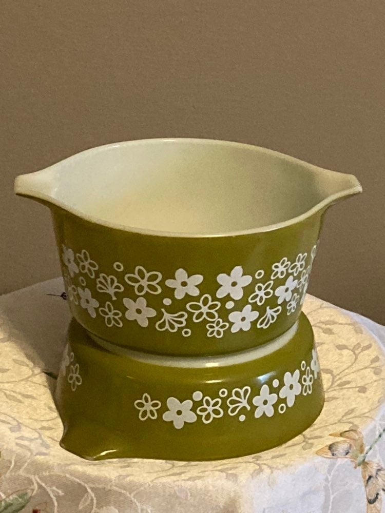 Pyrex Spring blossom dishes