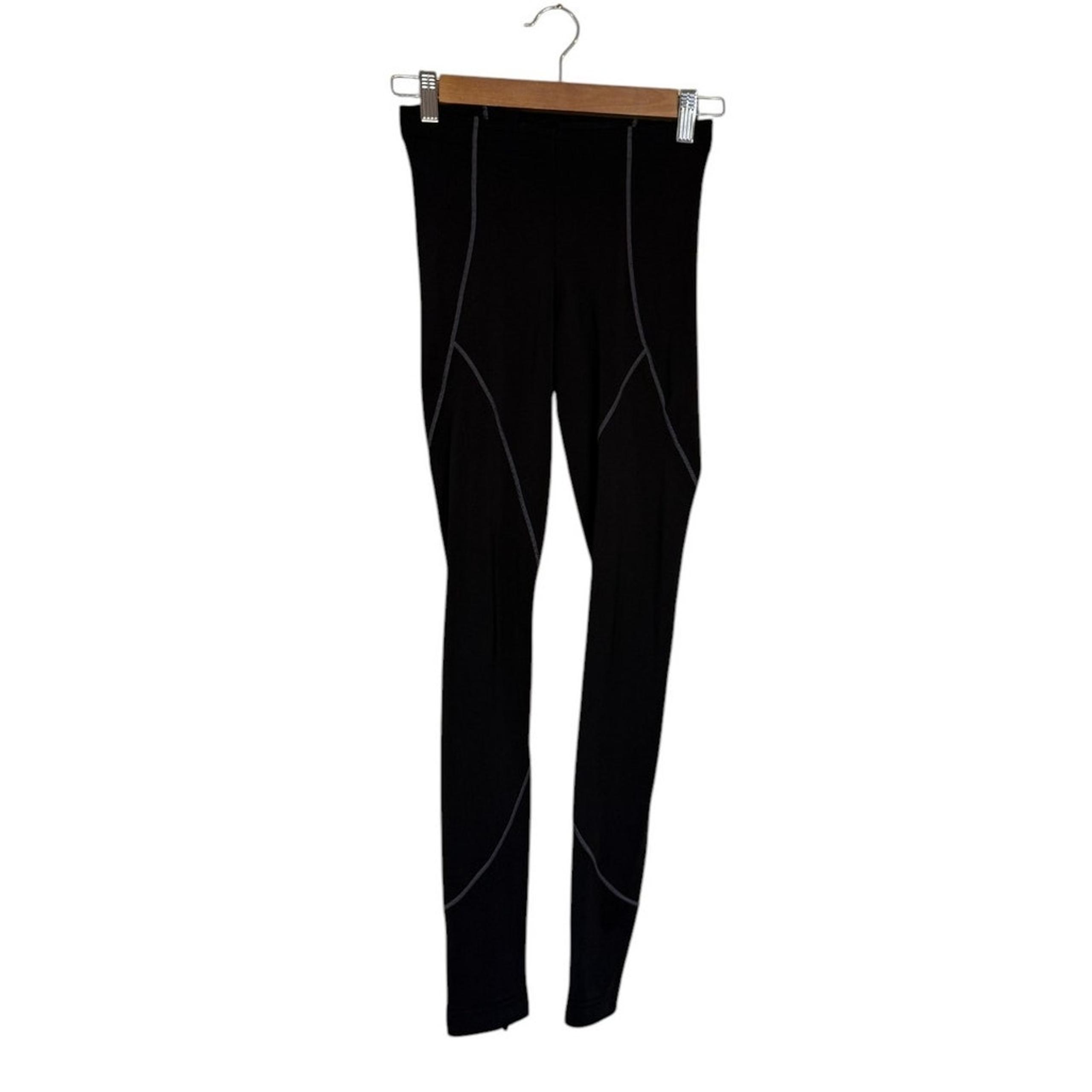 Sugoi Tights Women Small Black Reflective Back Zippers Cycling Bike Running