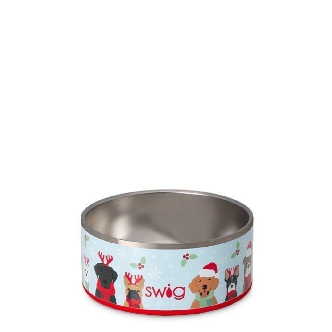 Swig Life Santa Paws Pet Bowl