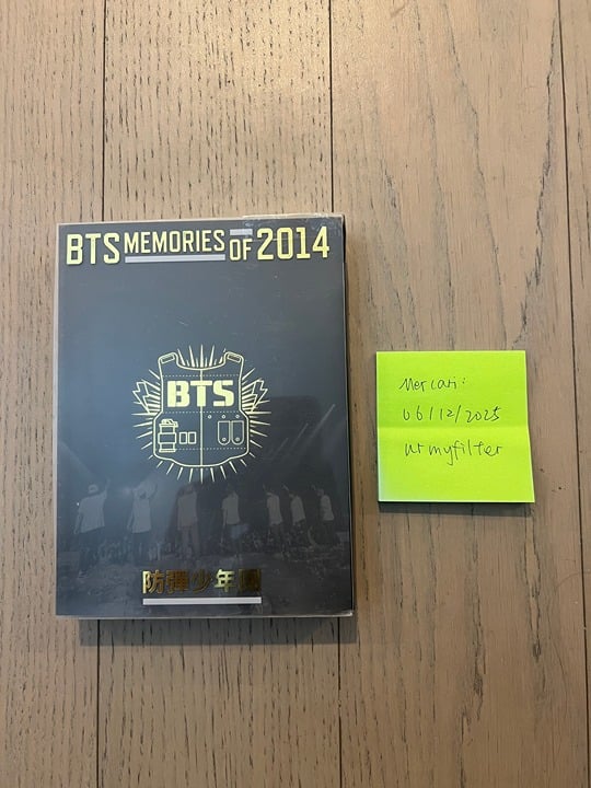 RARE BTS Official Memories of 2014 DVD and Photobook Set