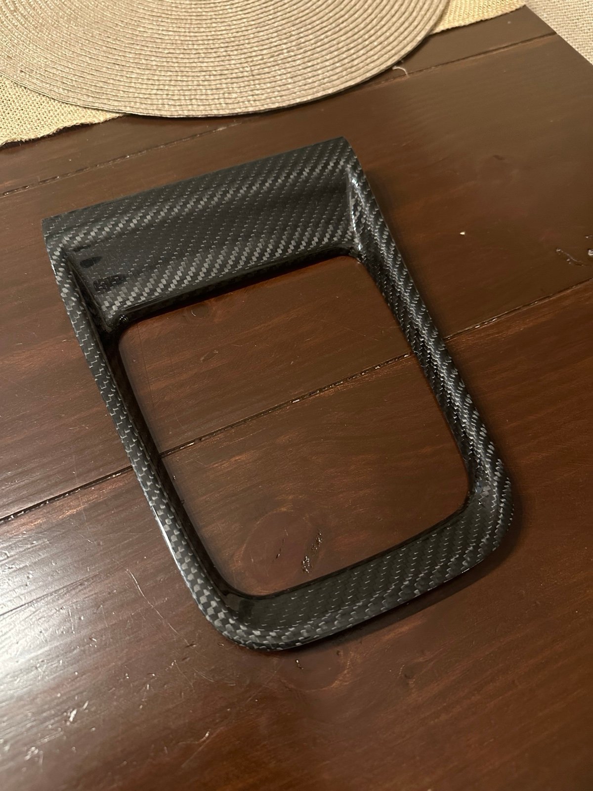 2015+ WRX CVT carbon fiber shifter trim