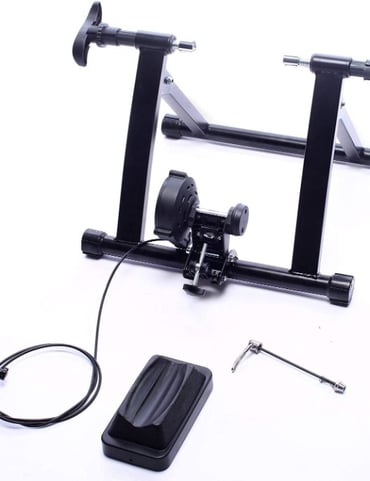 BalanceFrom Bike Trainer Stand Steel Bicycle Exercise Magnetic Stand with Front