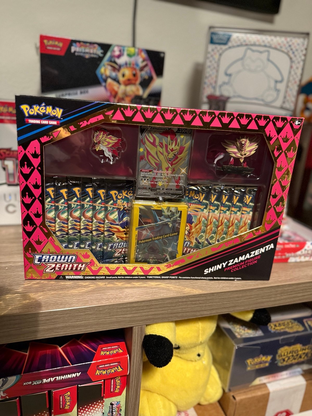 Pokémon crown zenith figure collection
