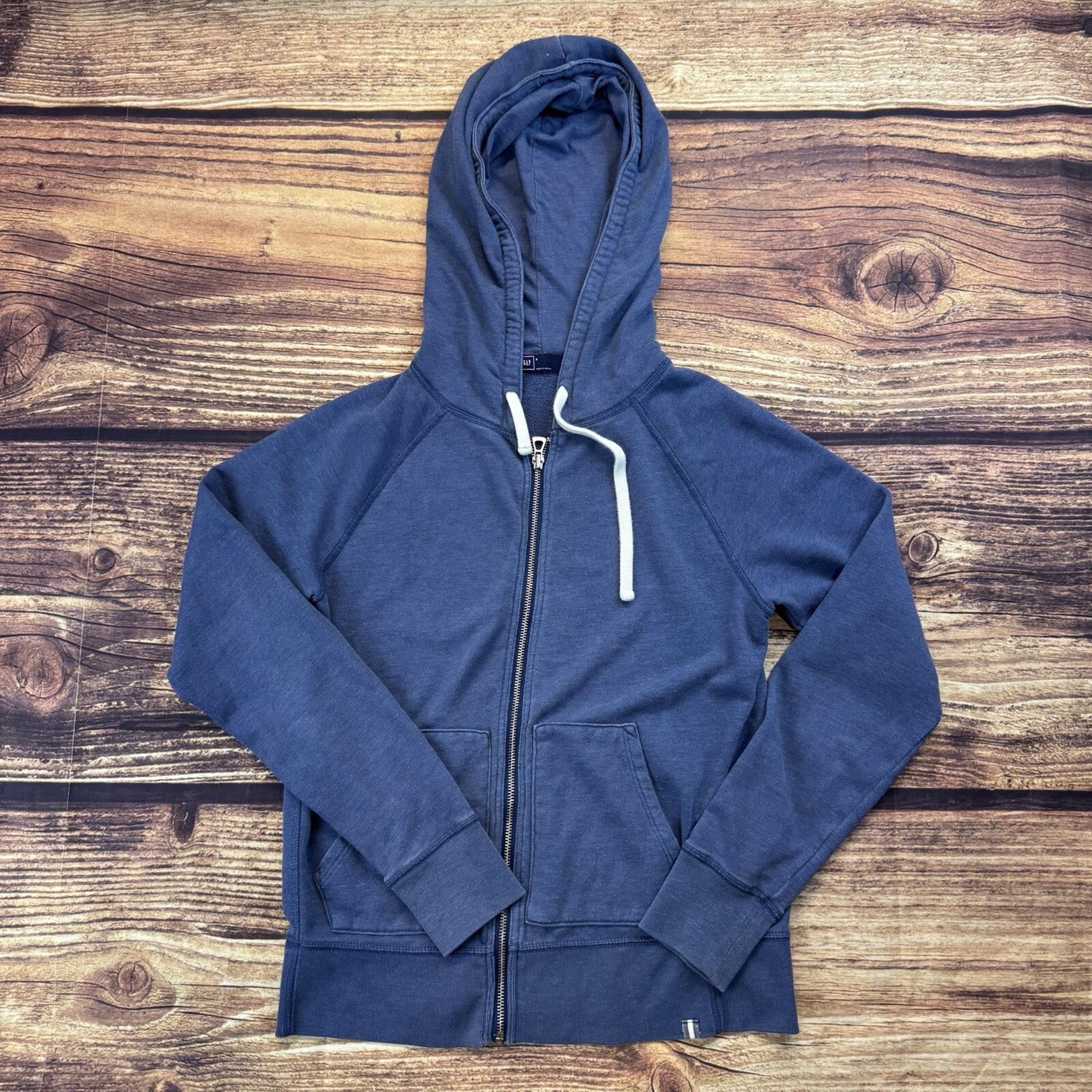 GAP Sweater Women’s Small Blue Full Zip Hoodie