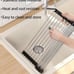 Rack Roll Up Dish Drying Rack for Kitchen Counter,Rolling Stainless Steel Sink