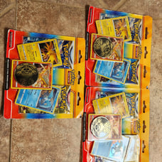 Pokemon Articuno, Moltres & Zapdos Foil Cards w/ 2 Booster Packs & Coin SEALED!