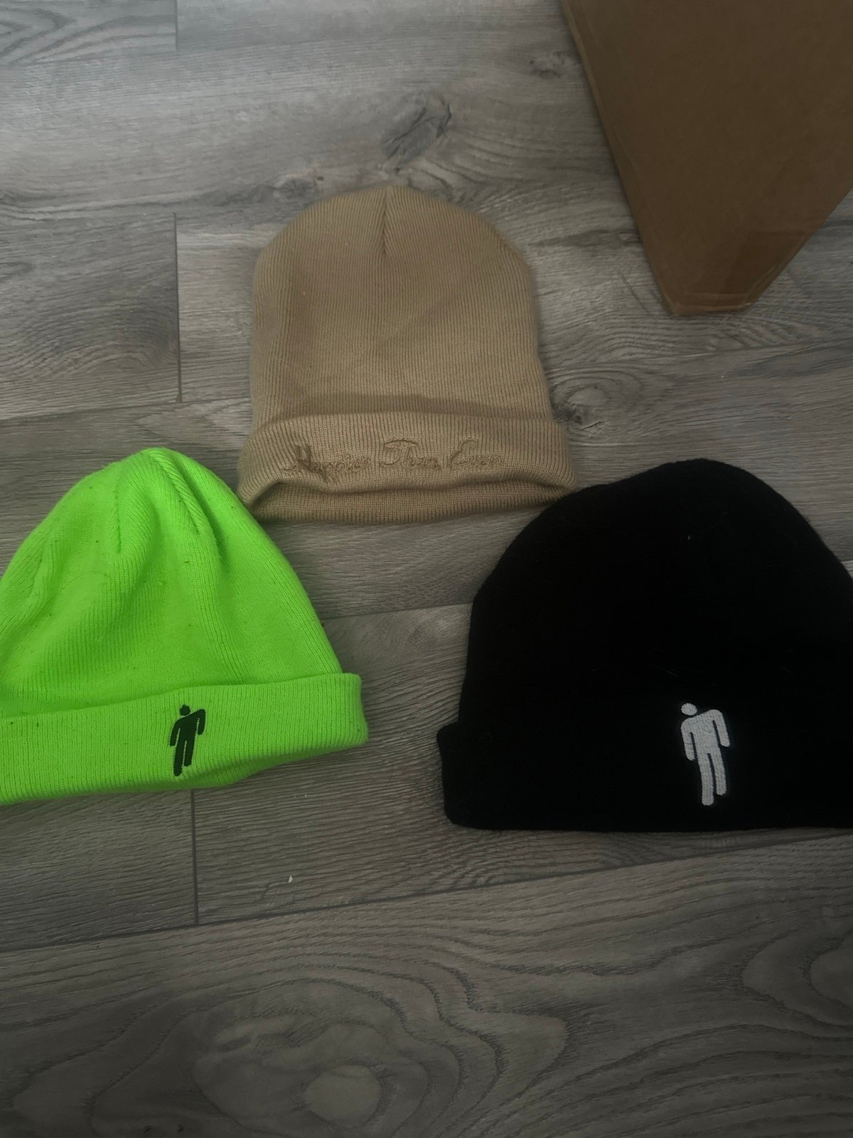 Billie Eilish beanies MESSAGE BEFORE BUYING