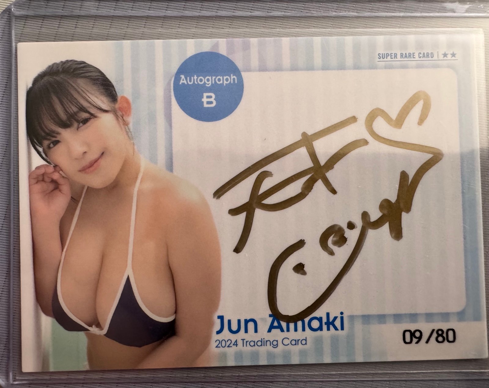 Jun Amaki Signature Card “A” 52/80