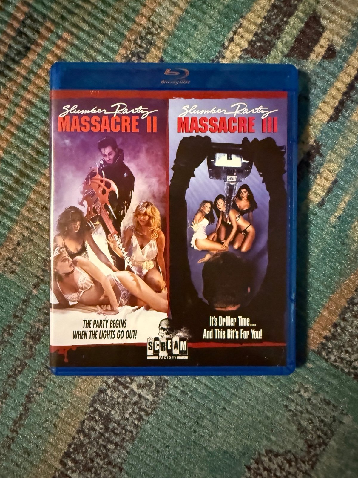 Slumber Party Massacre 2&3 Blu ray OOP