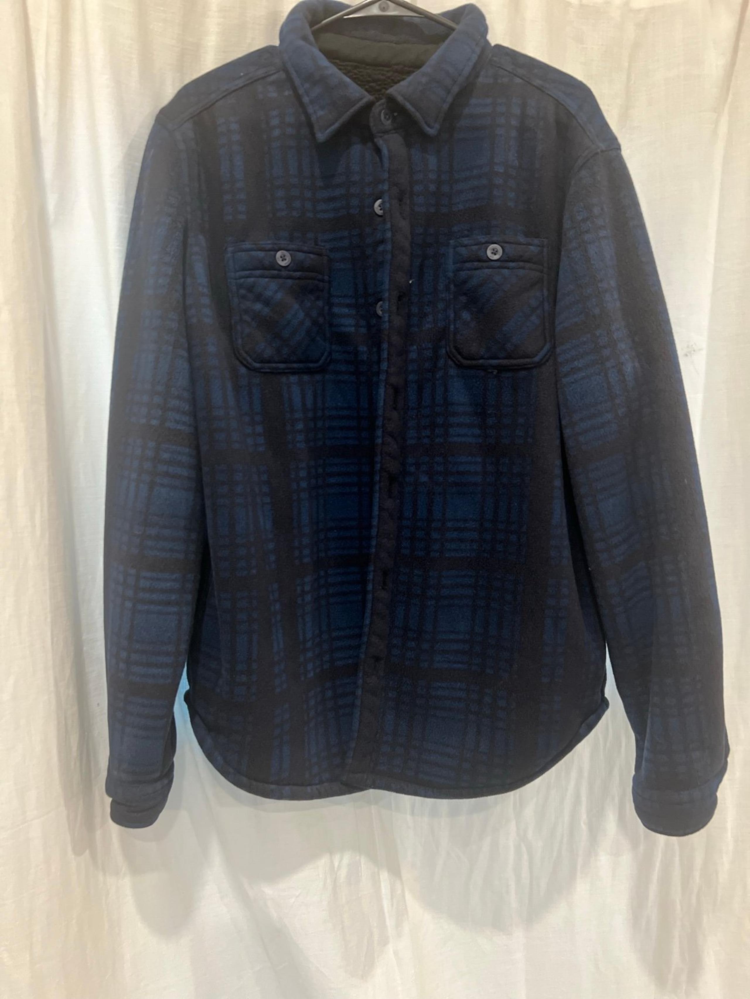 Weatherproof fleece lined flannel
