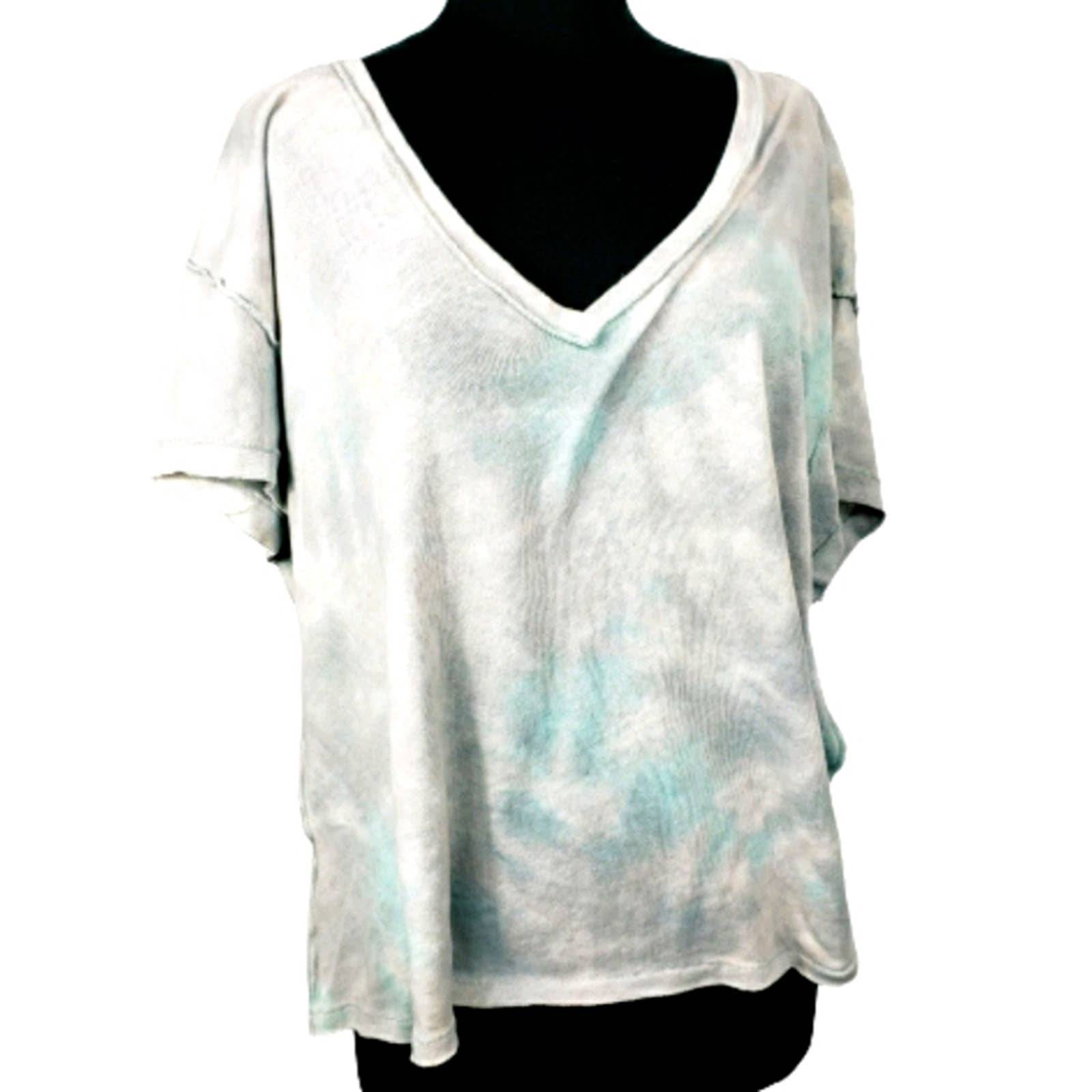 Details about / NWT Free People We the Free Woman/'s Purple Terry Oversized Tee Small