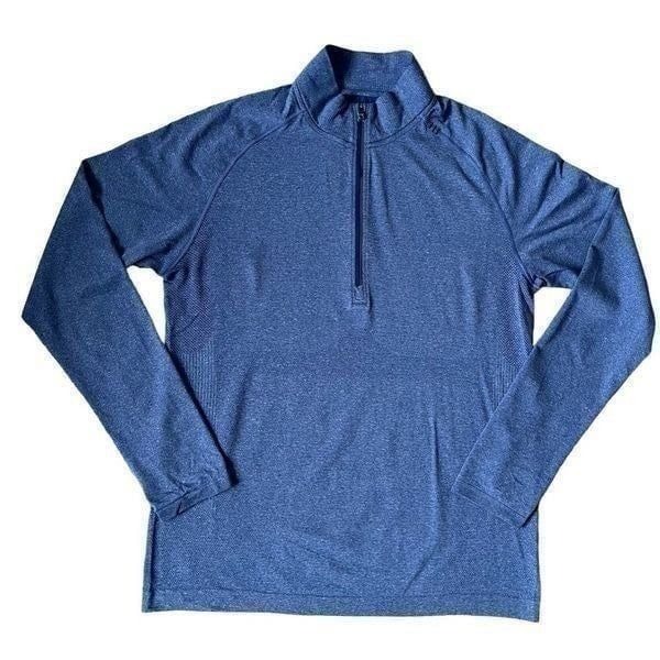 Lululemon Swiftly Tech Mens Shirt M Active Long Sleeve Pullover Workout Blue