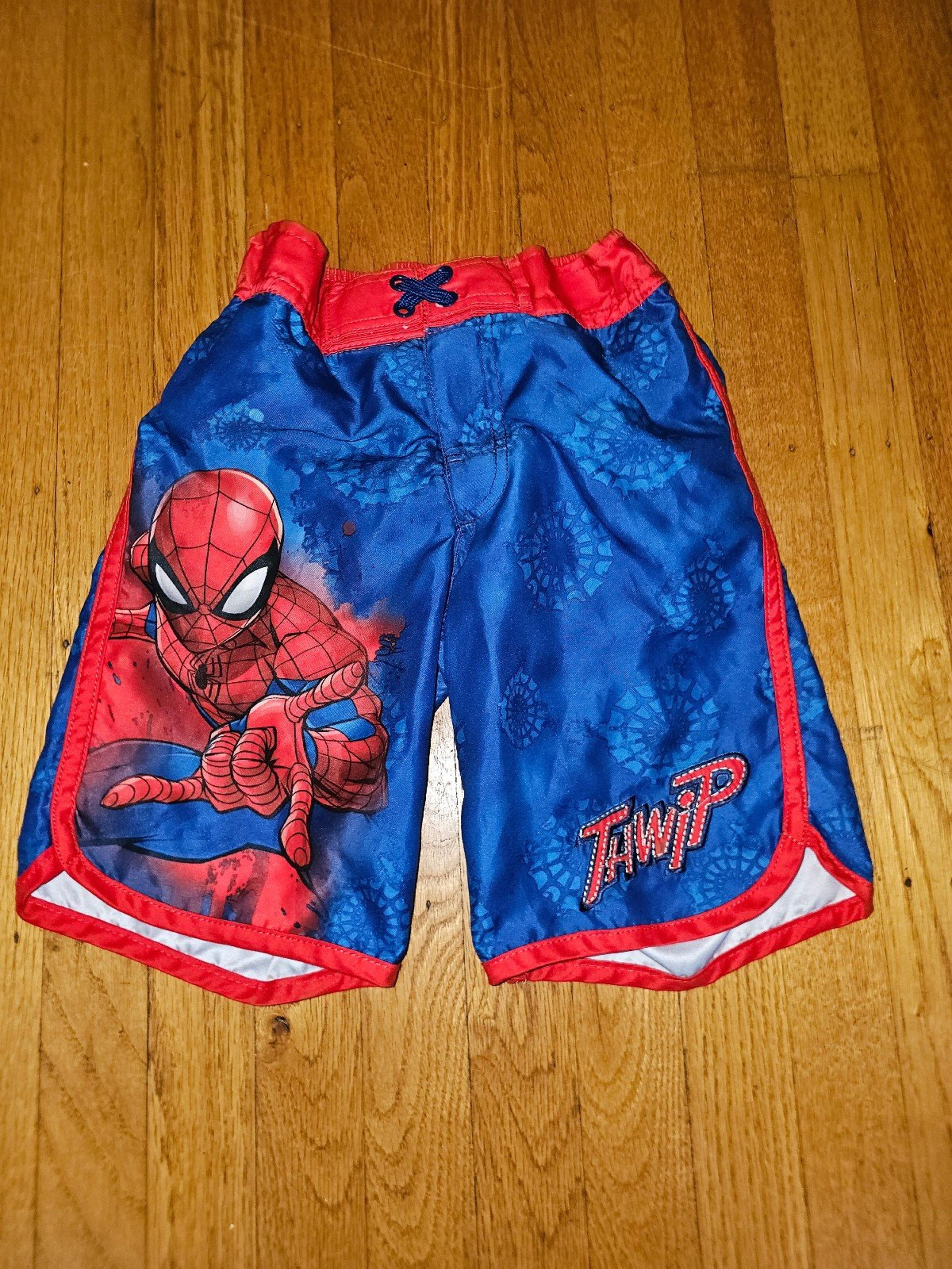 Spiderman boys swim trunks size 5/6