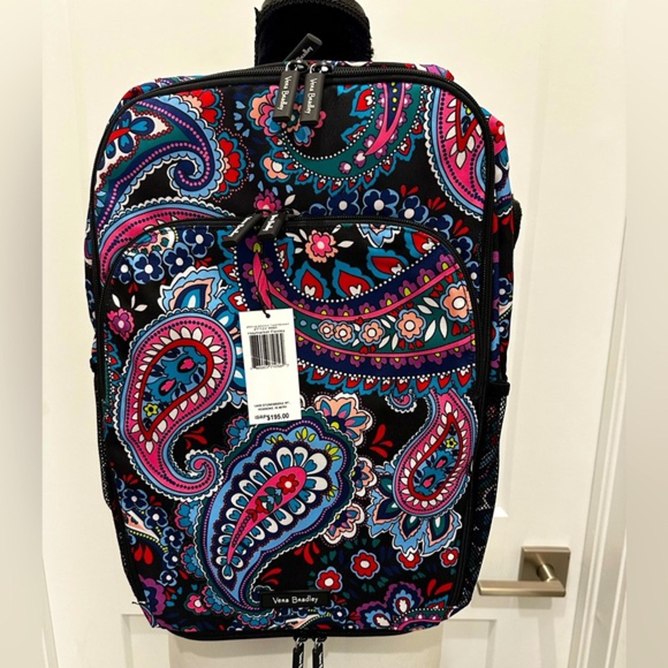 Vera Bradley Adventure Travel Backpack NWT