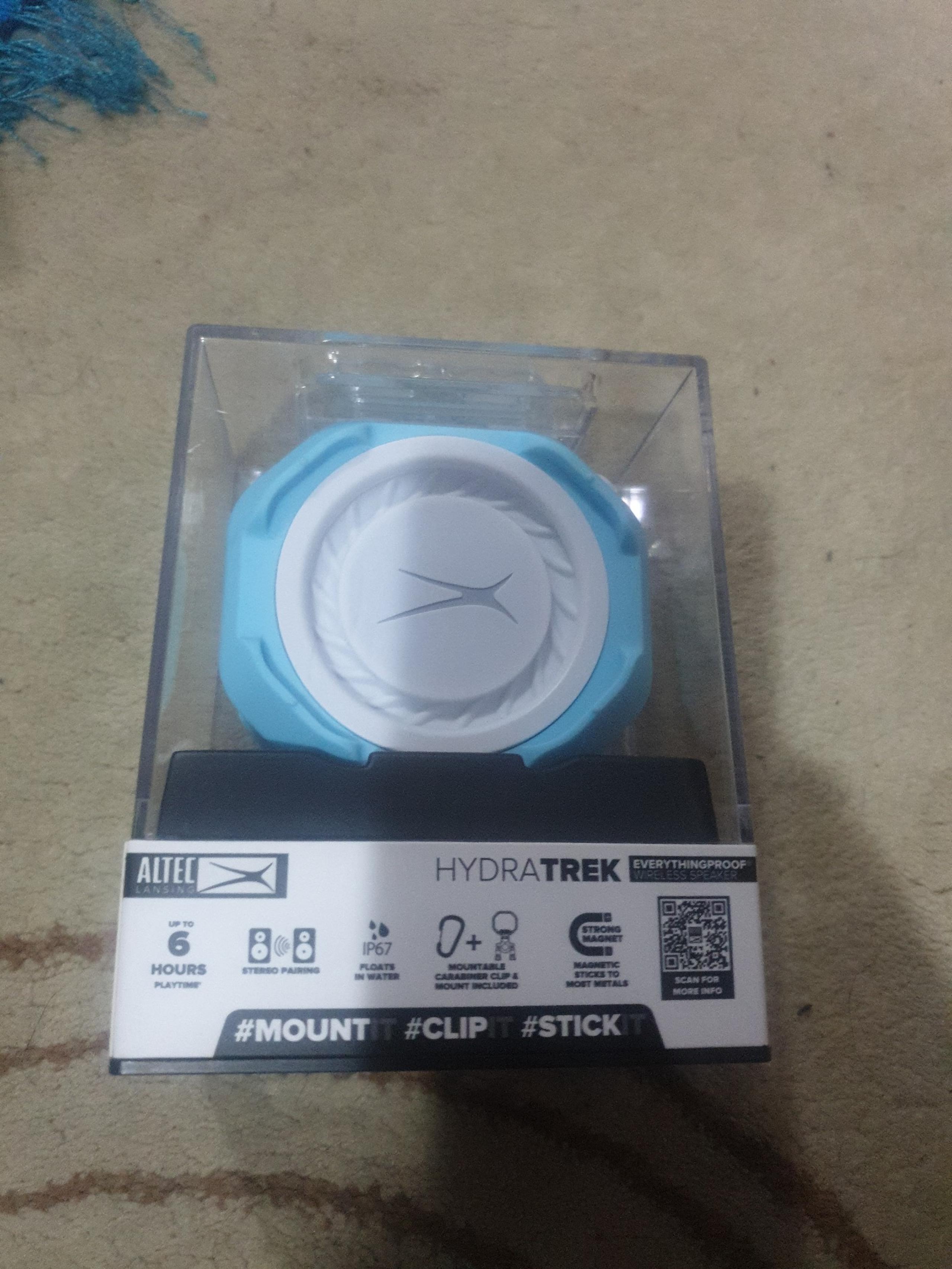 Altec Lansing HydraTrek Bluetooth Waterproof Speaker