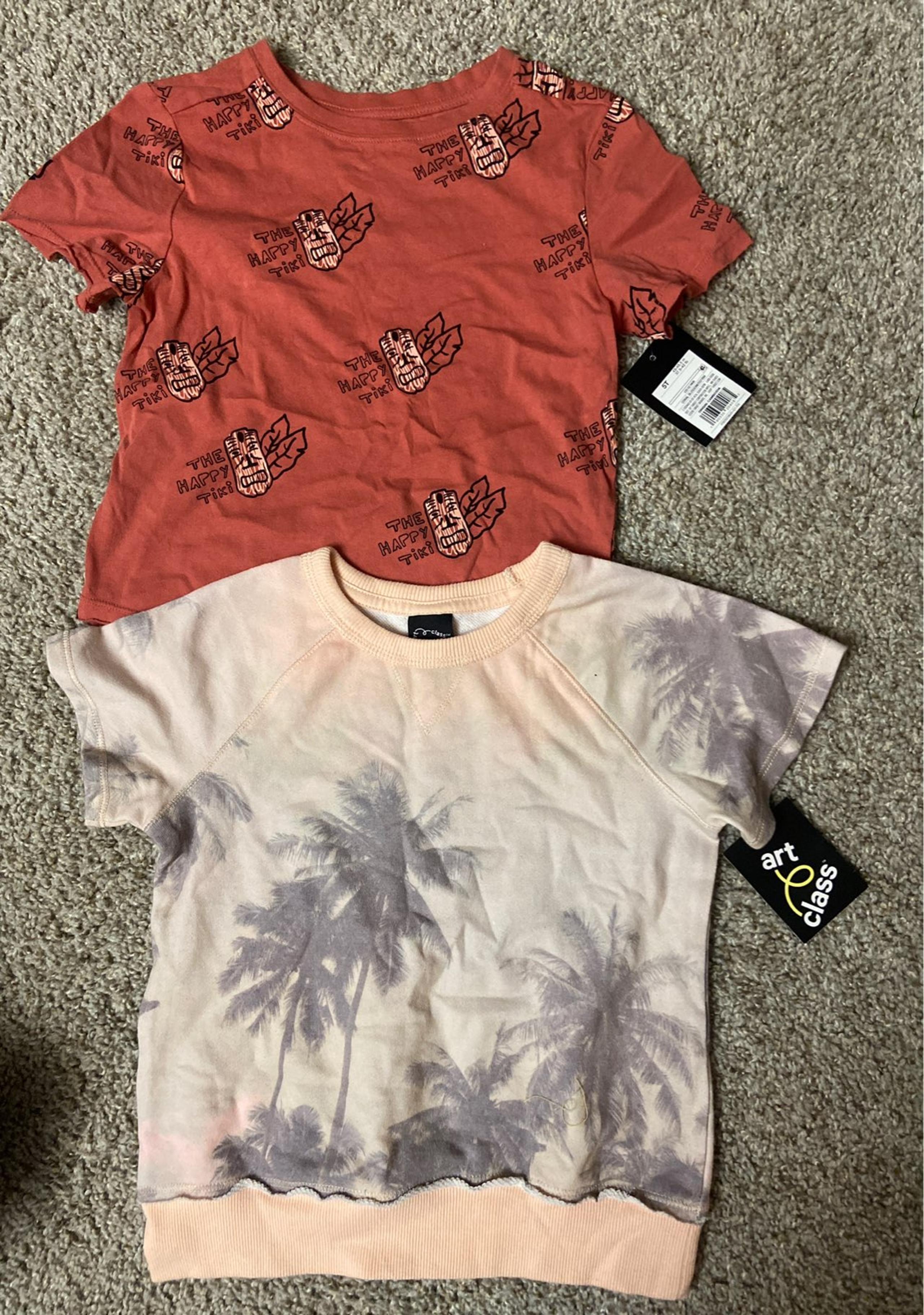 Boys shirts 5T new