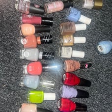 Nail polishes sinful Essie pure ice sally hassen